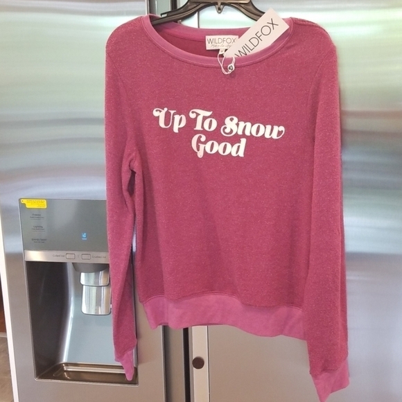 💕WILDFOX💕 Up to Snow Good Baggy Beach Jumper - Picture 7 of 8